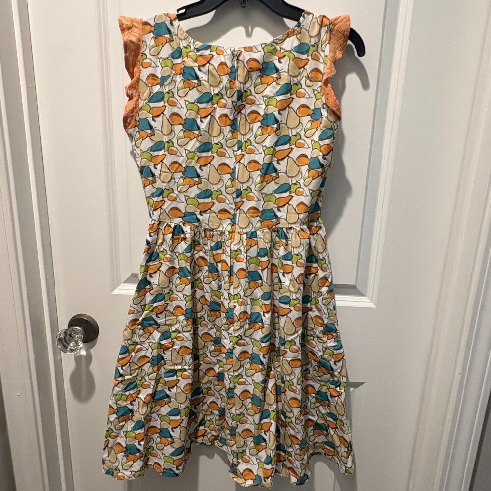 Vintage Style Cotton Handmade Dress Size 4